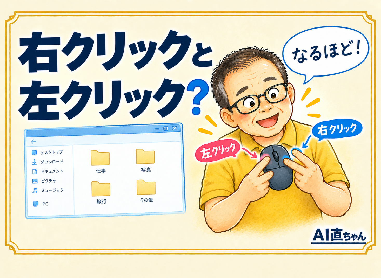 左は「これ！」、右は「何ができる？」― 40年恐る恐る押していたボタンの正体